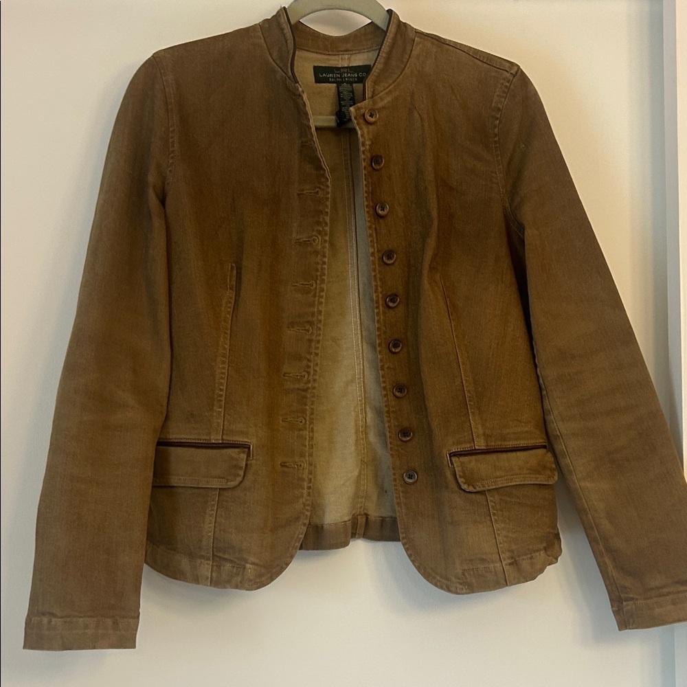 Ralph Lauren Brown Jean Jacket